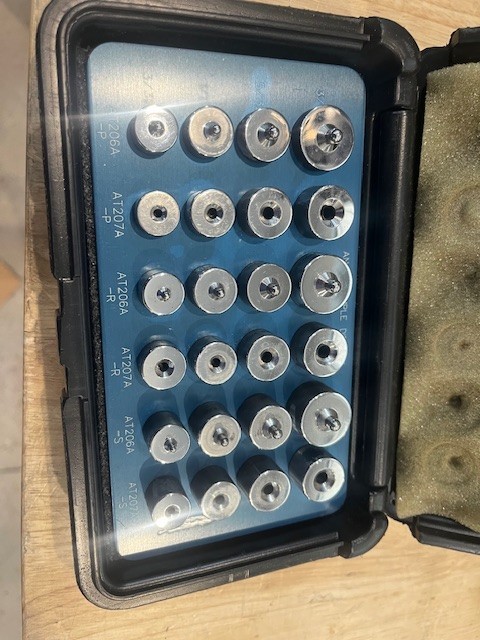 Dimple Die Set AT 206A-24PC Tool Kit 24 pcs AN426 AIRCRAFT TOOLS ATI DIMPLING