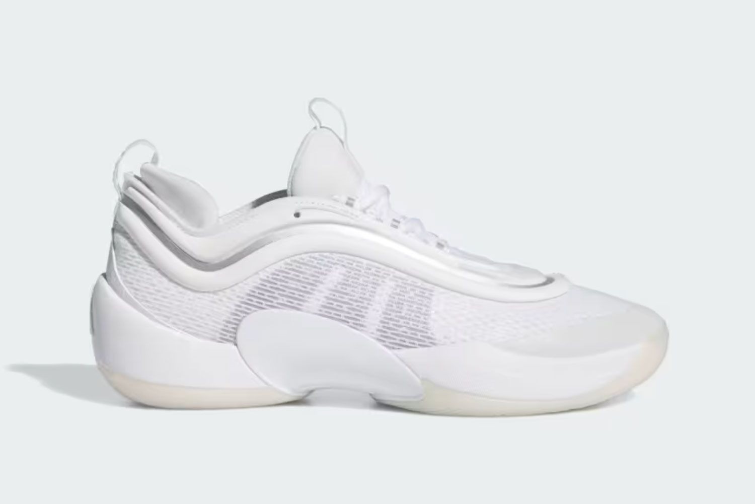 Adidas D.O.N Issue #6 Sneakers in Triple White