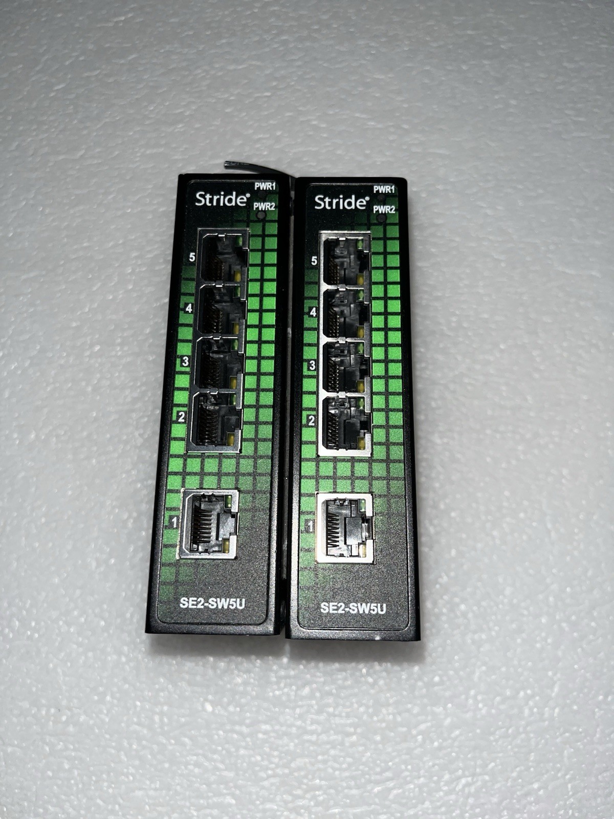 USED 2x Stride by AutomationDirect SE2-SW5U 5 Port Unmanaged Ethernet Switch