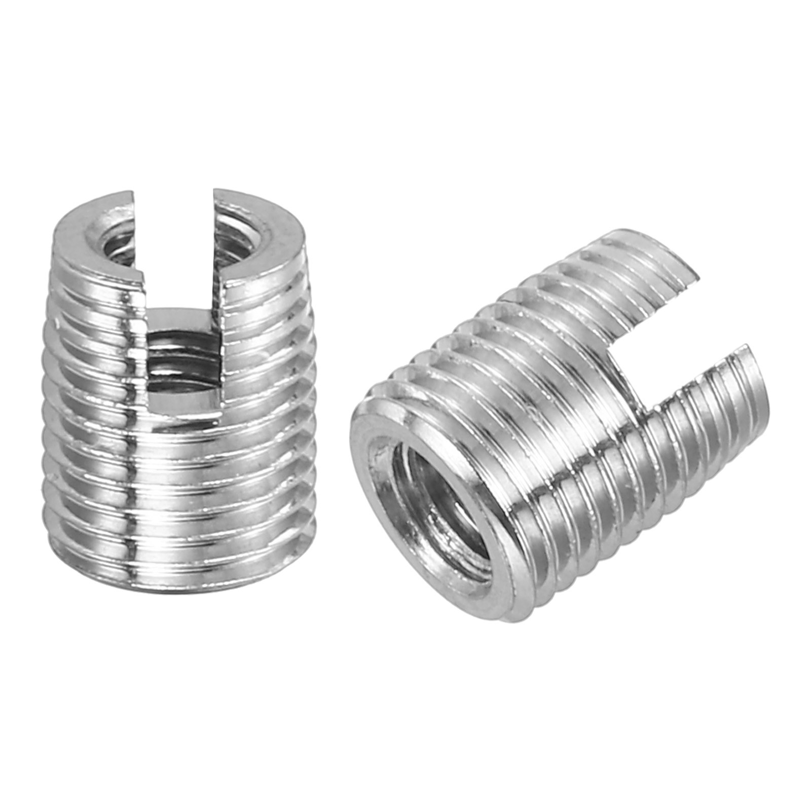 Self Tapping Threaded Inserts, 15pcs Inner M3 M5x6 303 Stainless Steel Nuts
