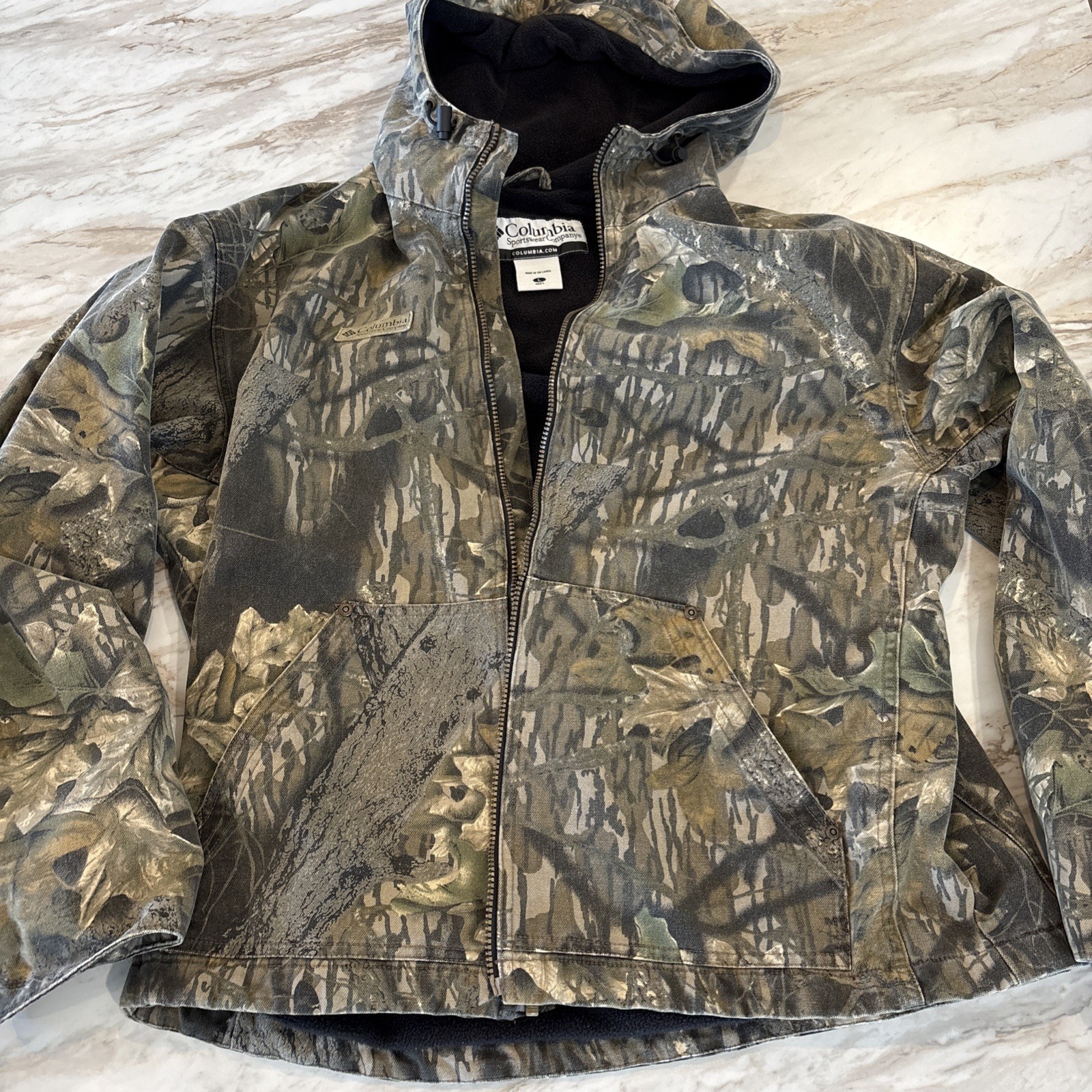Columbia Mossy Oak Hunting Jacket/hoodie Men’s-L