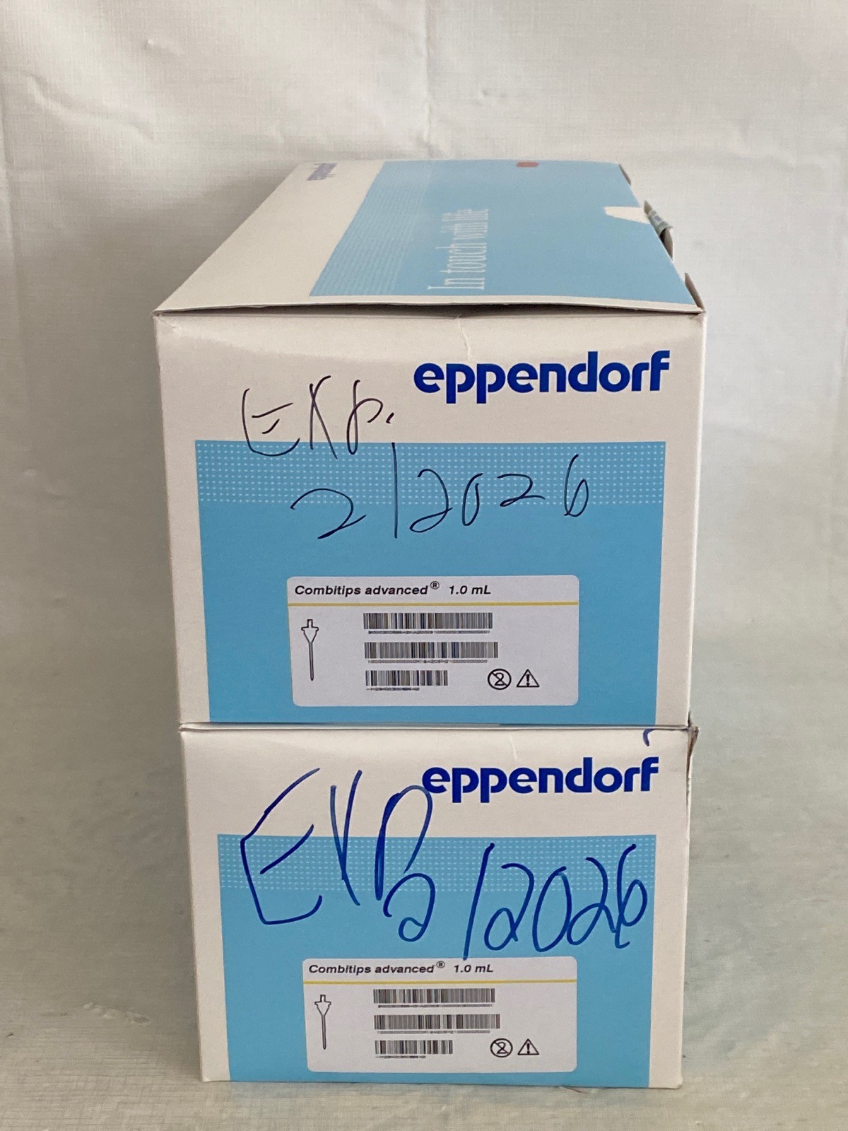(200) EPPENDORF Biopur Advanced 1mL Combitips Pipette Tips 0030089642