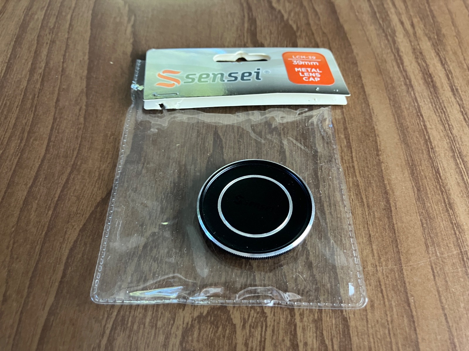 Sensei LCM-39 39mm Metal Lens Cap, Screw-In, IMMACULATE!
