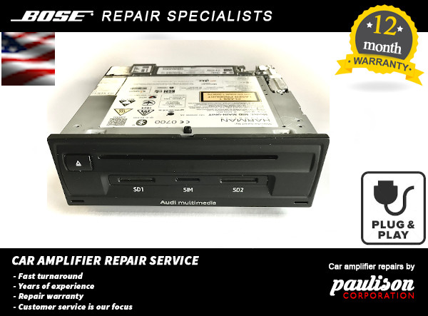 Audi MIB  Multimedia 5F unit 3g Q7 A3 A8  repair service -8v0035047 8V0035038