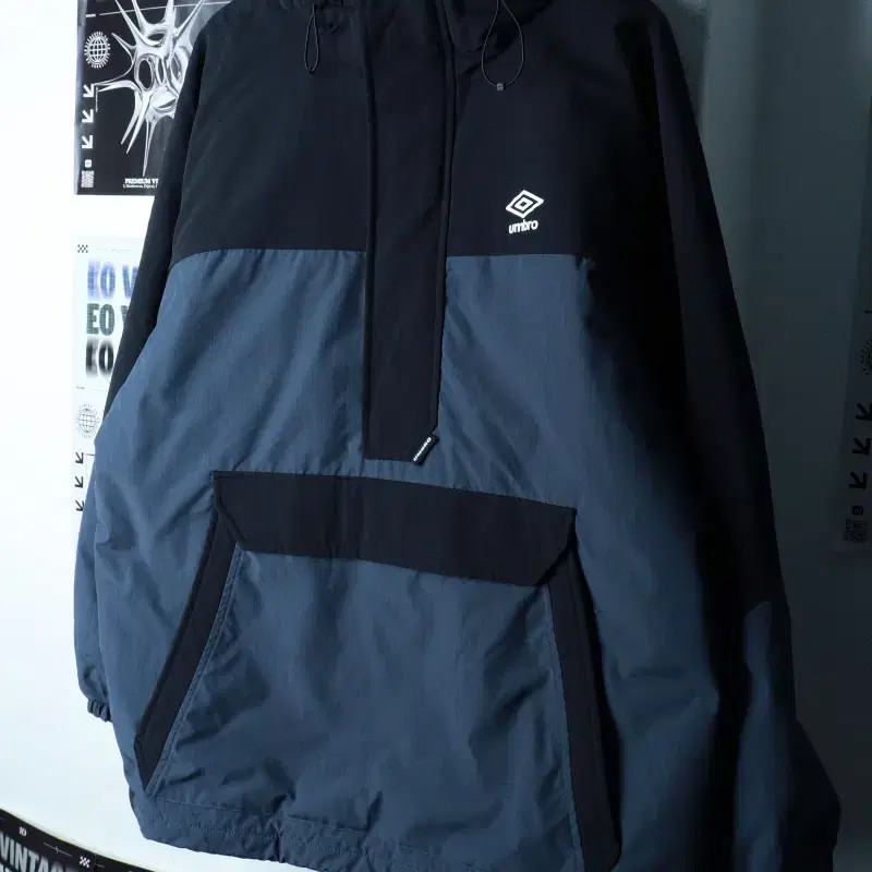 Umbro Big Size Reversible Padded Jacket - 2XL, Unisex