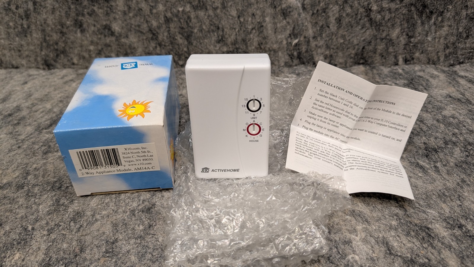 ActiveHome AM14A-C 2-Way Appliance Module - X-10 🔥New🔥