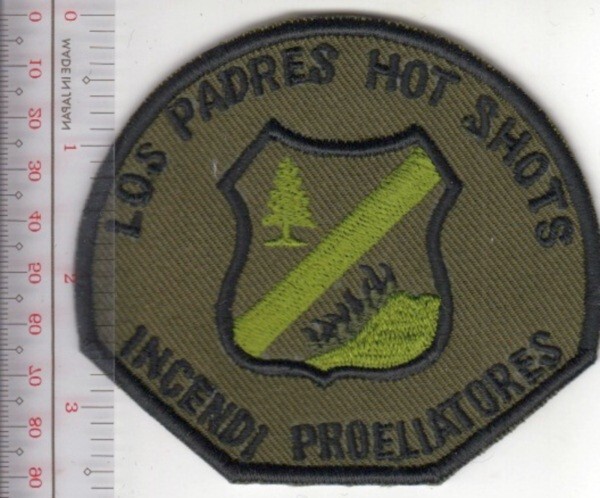 Airborne Firemen California Los Padres Hot Shots Los Padres NO TARIFF