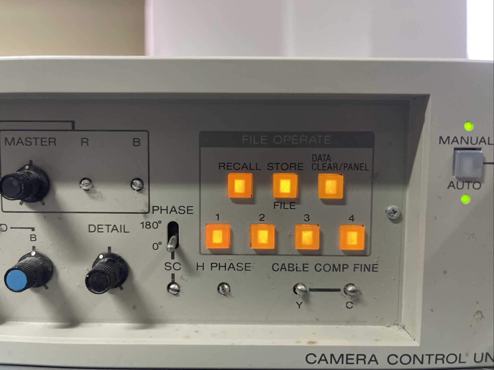 Sony CCU-M7 Camera Control Unit for DXC-M7 + BDA - from dealer