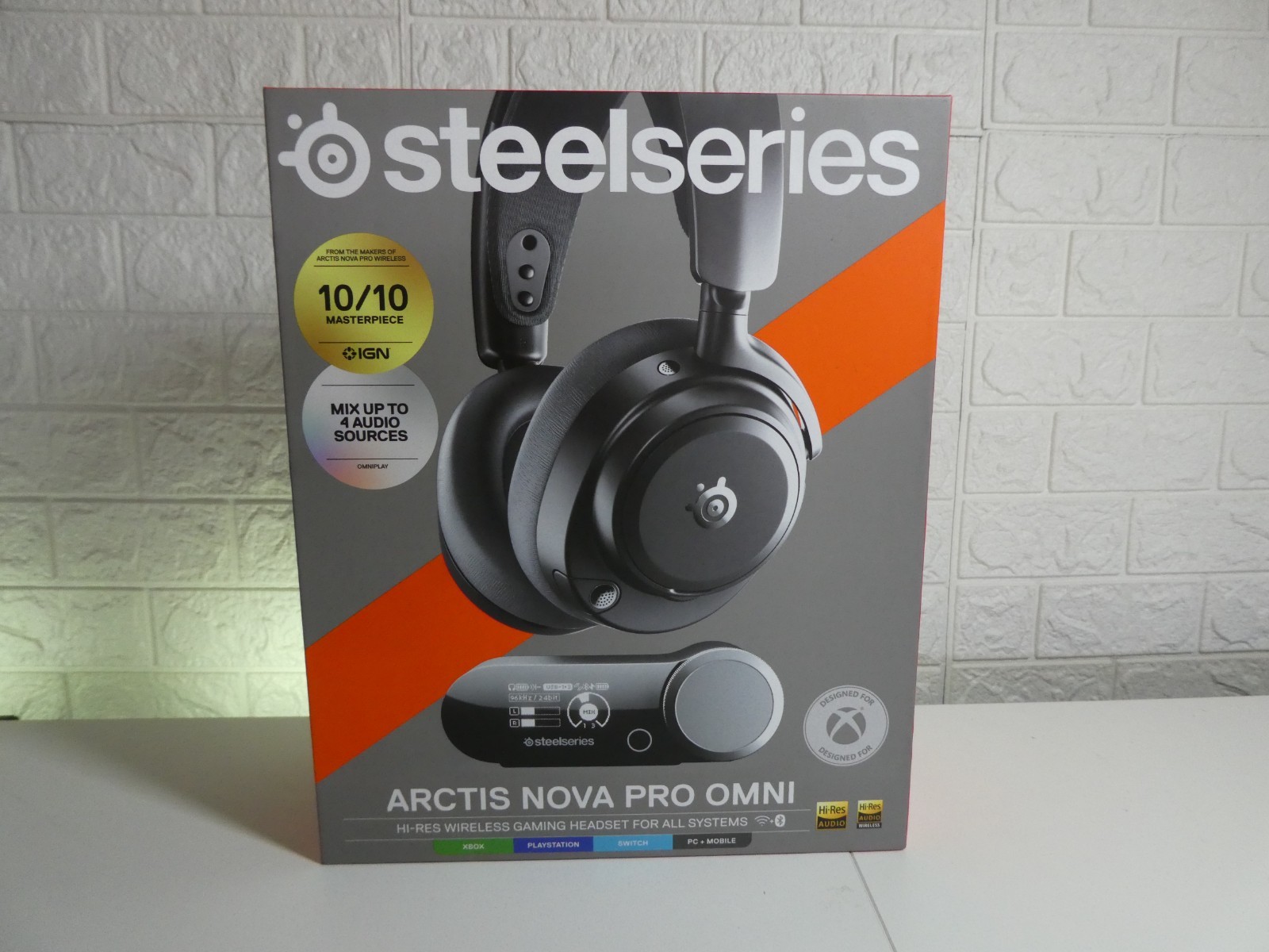SteelSeries Arctis Nova Pro Omni Hi-Res Wireless Gaming Headset For All Systems