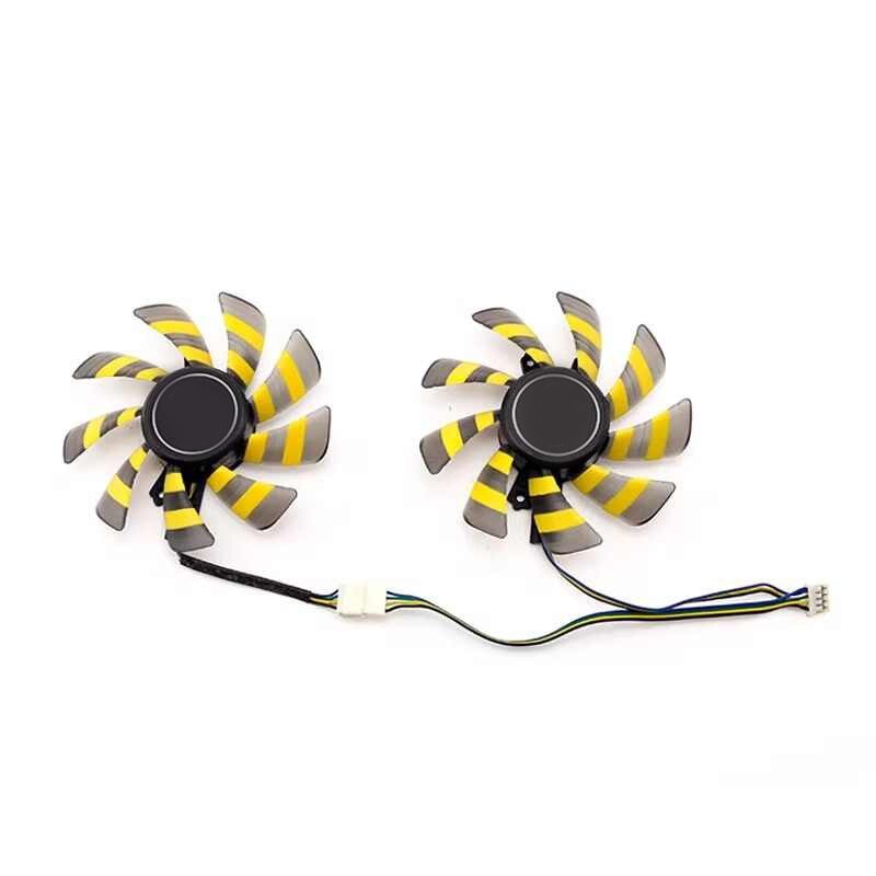 For GALAXY GTX660/660TI/670/680/760/770/780/780Ti/970 Cooling fan Left+Right