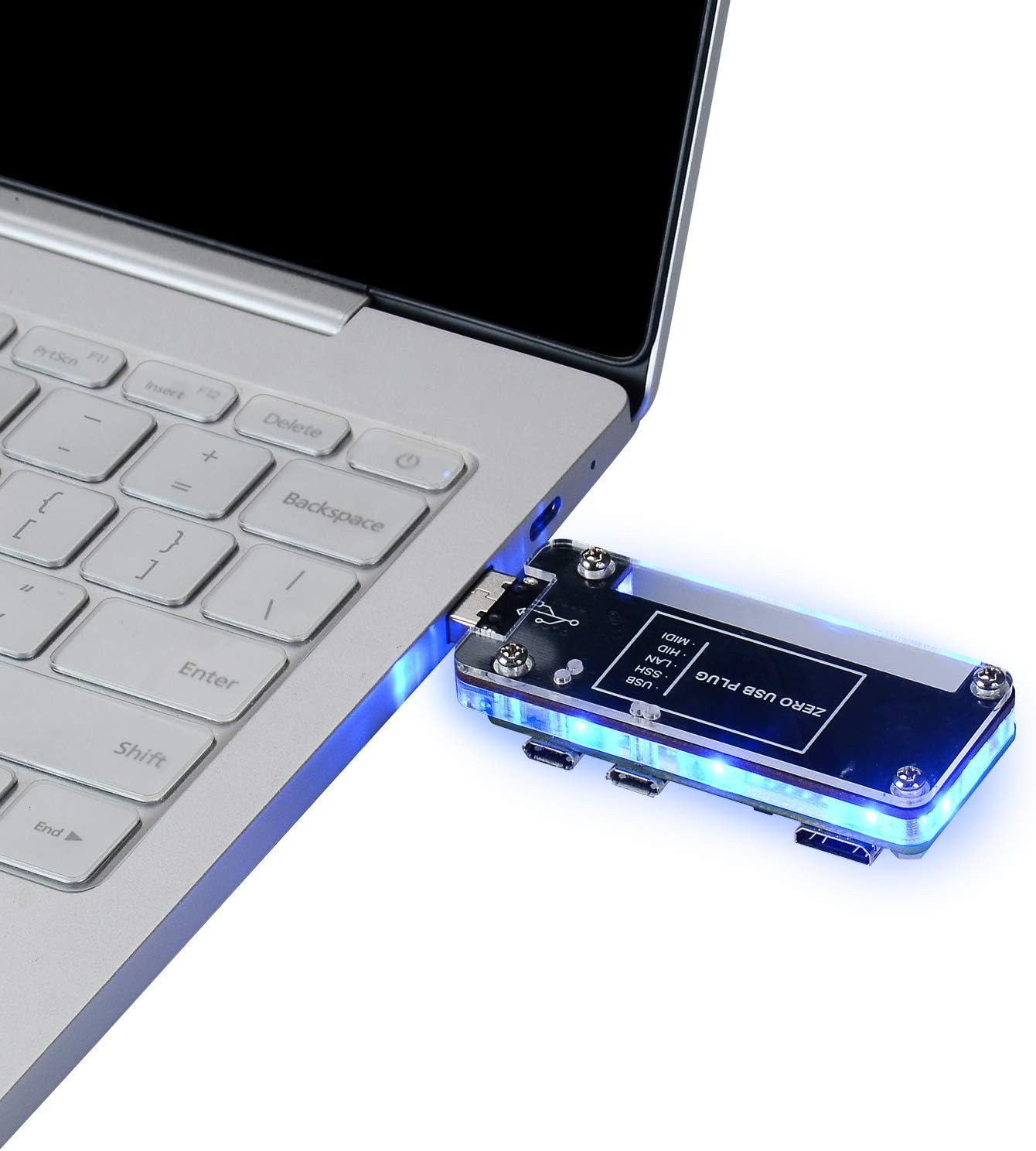 USB Dongle Expansion Breakout Module Kit for Raspberry Pi Zero/W， Both Front & B