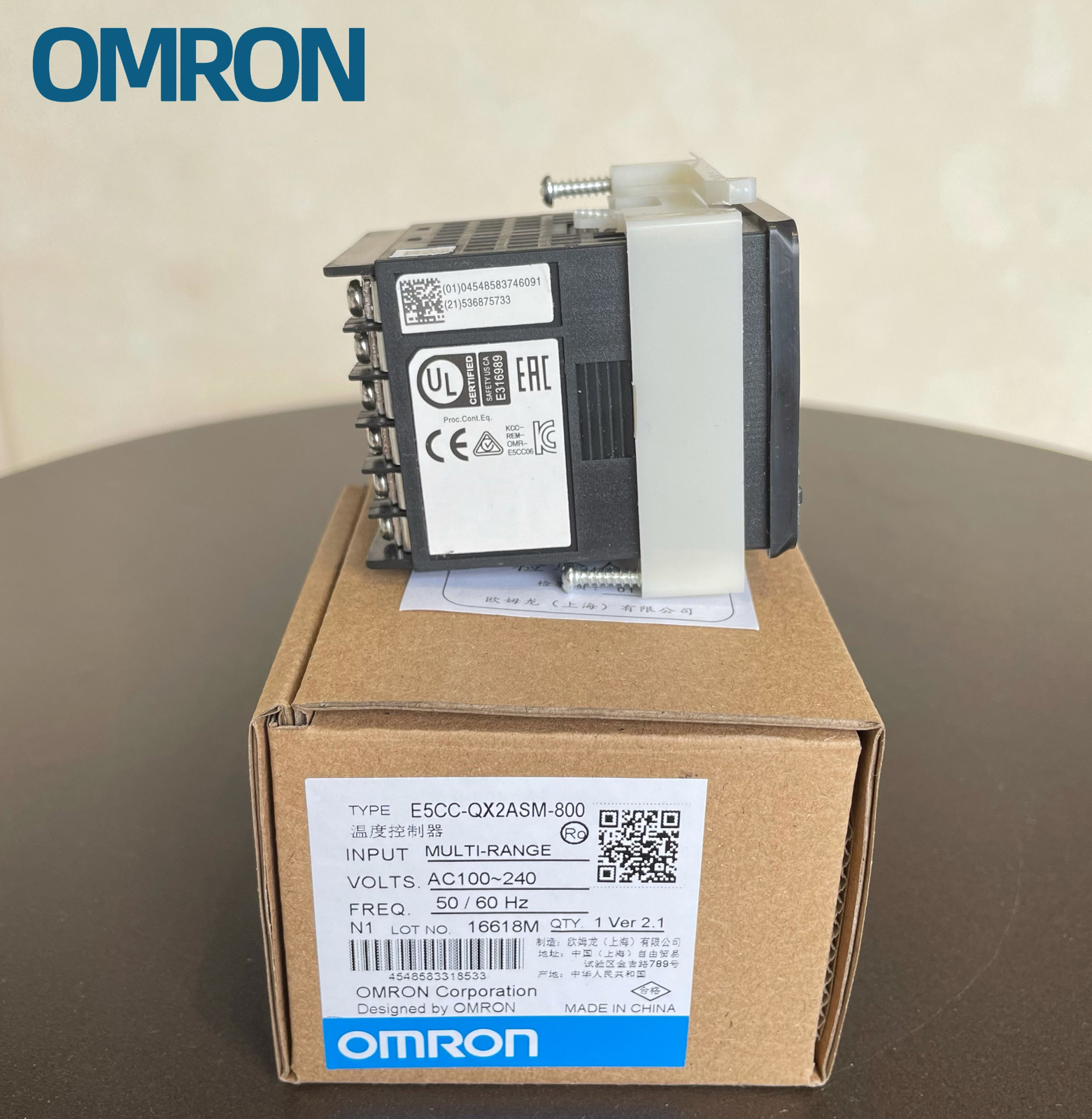 OMRON Temperature Controller E5CZ-R2MTD E5CZ-Q2MTD E5C4