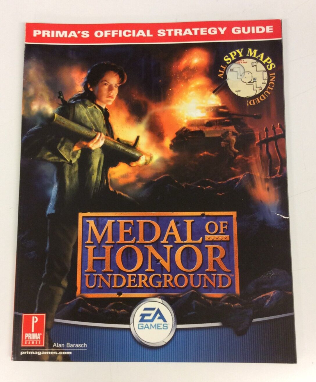 Medal of Honor: Underground Prima Official Strategy Guide Sony PSX EA