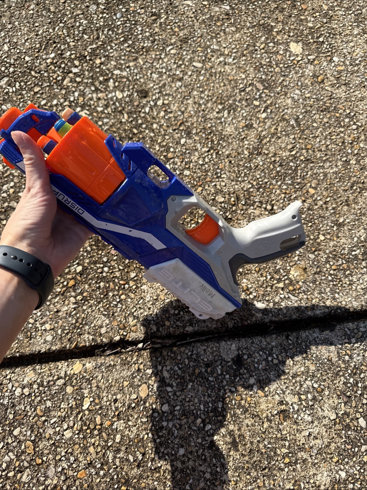 NERF N-Strike Elite Disruptor Blaster Toy - B9837