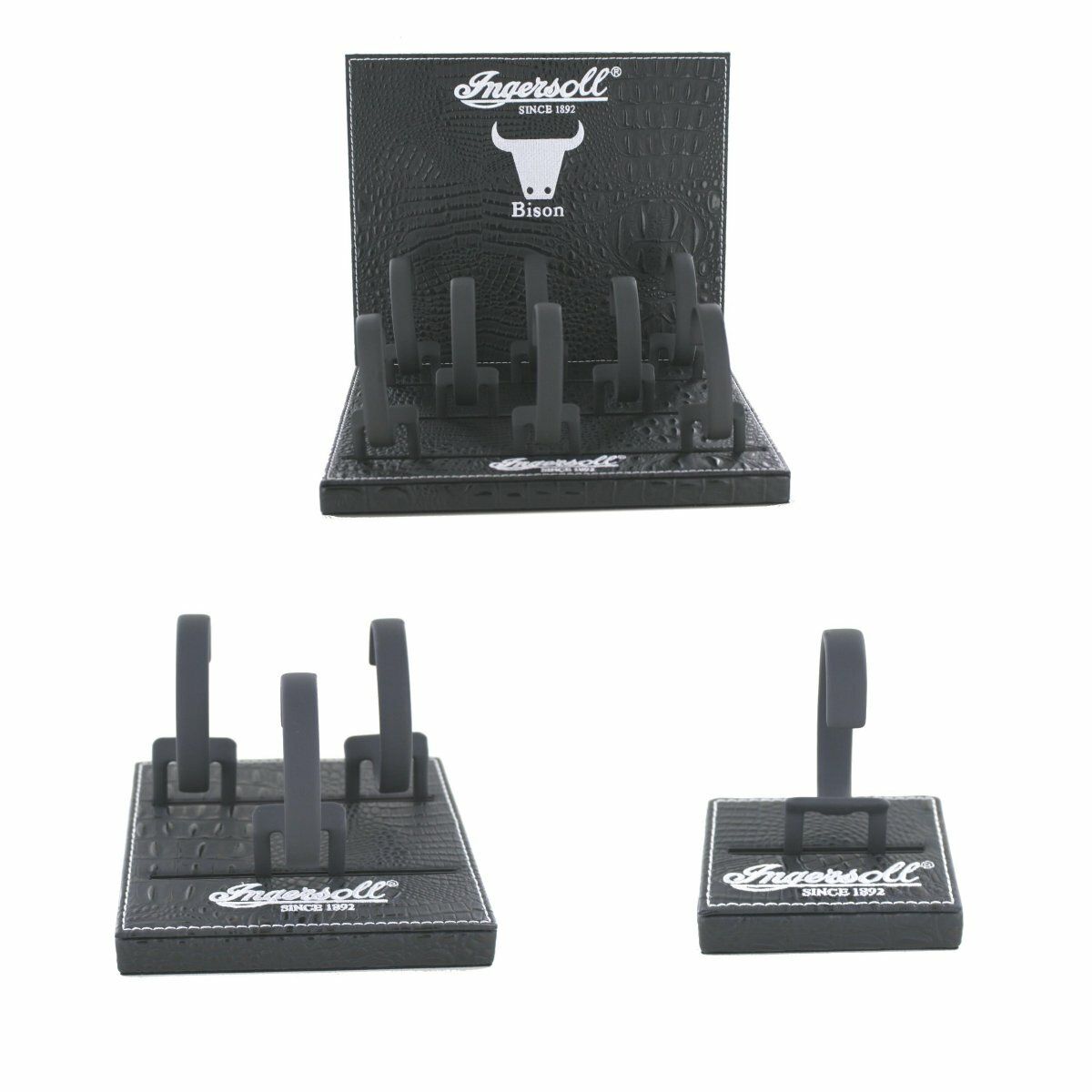 Ingersoll Watch Stand Display Bison Black