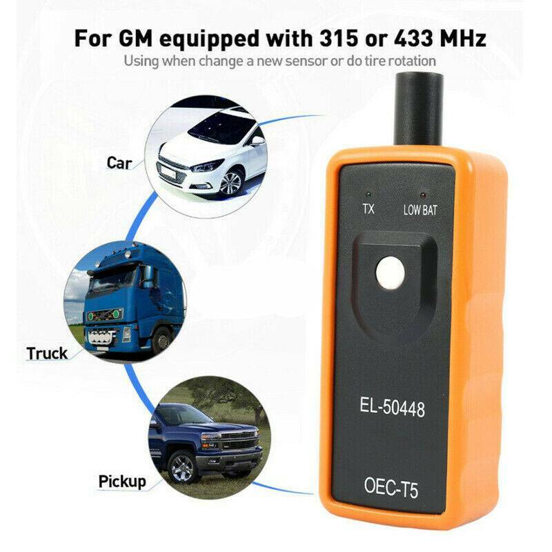 EL50448 TPMS Reset Relearn Tool Car Tire Pressure Sensor For GM Vehicles