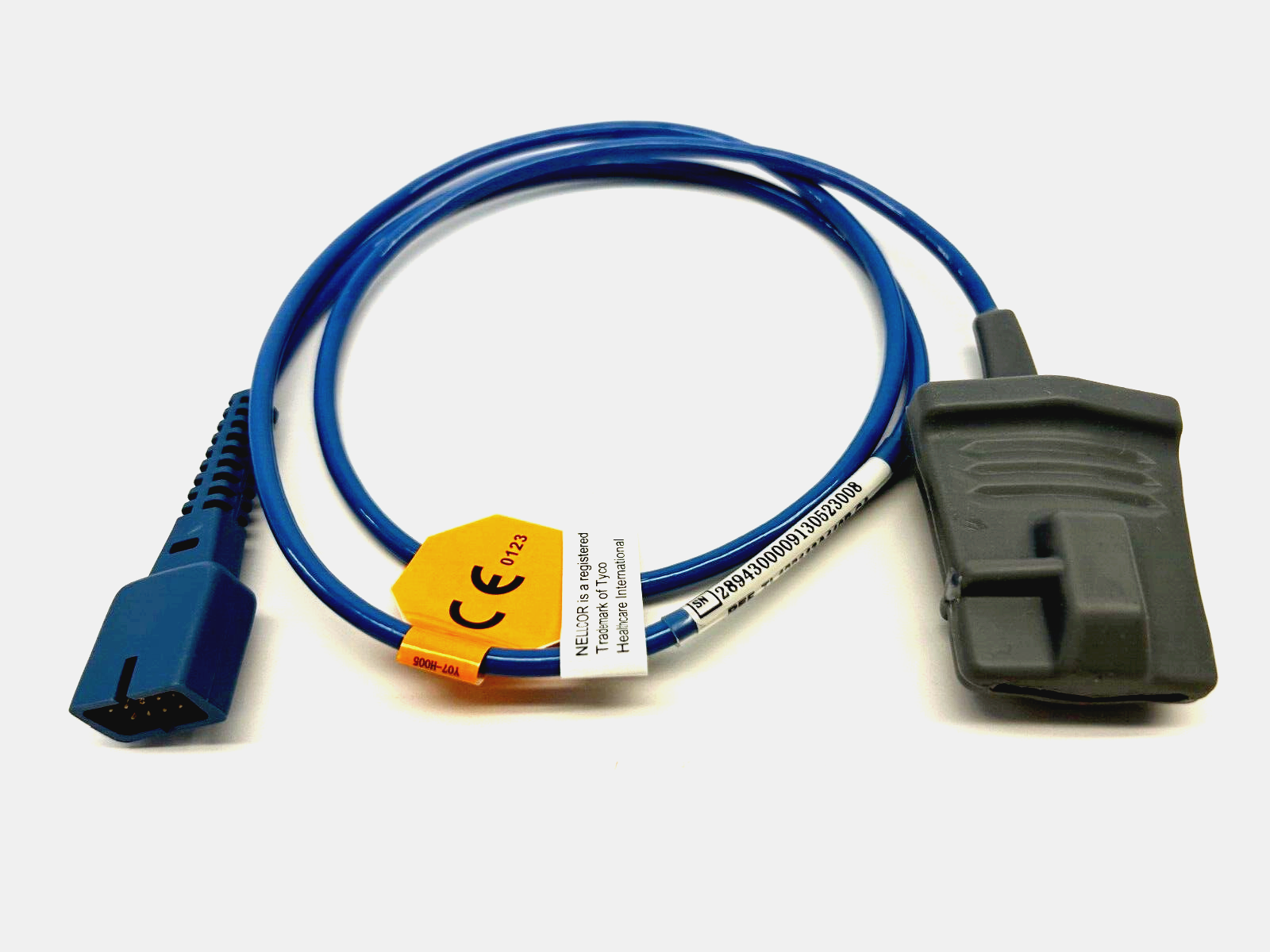 Philips M1191T Compatible SPO2 Reusable SPO2 Nellcor Adult Soft Sensor, 1.1 m