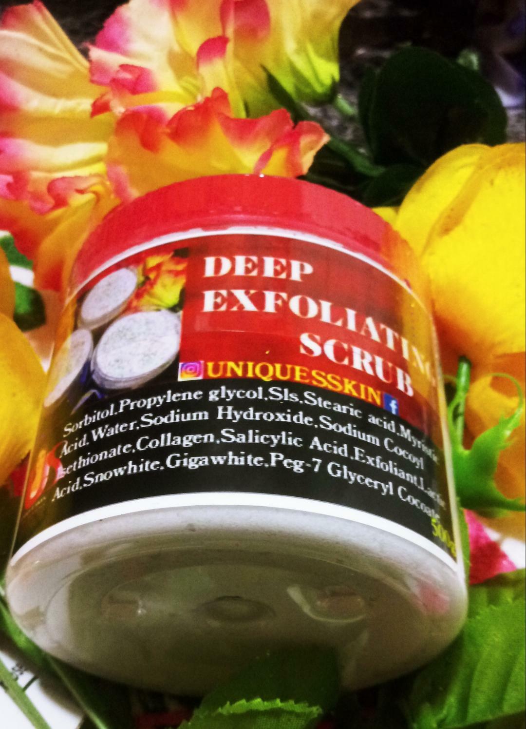 DEEP EXFOLIATING BODY SCRUB WITH COLAGEN 500g