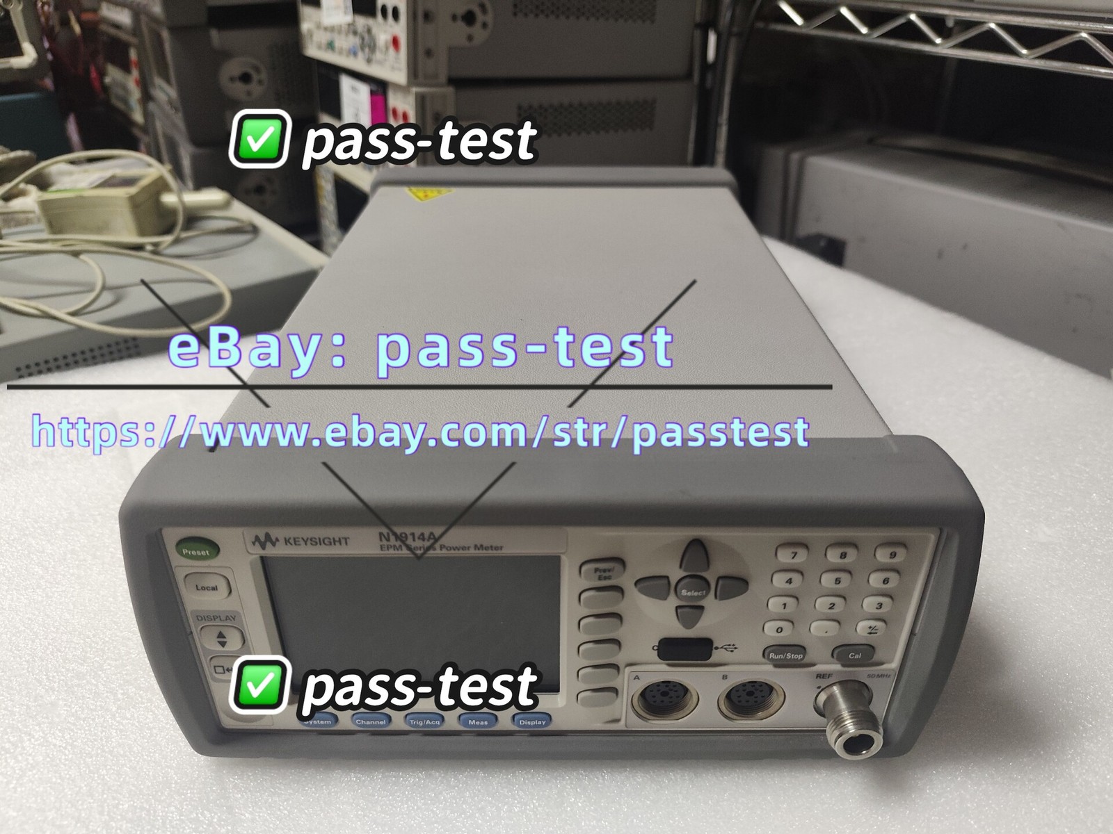 1 pcs keysight /hp/Agilent N1914A EPM Series Dual Power Meter
