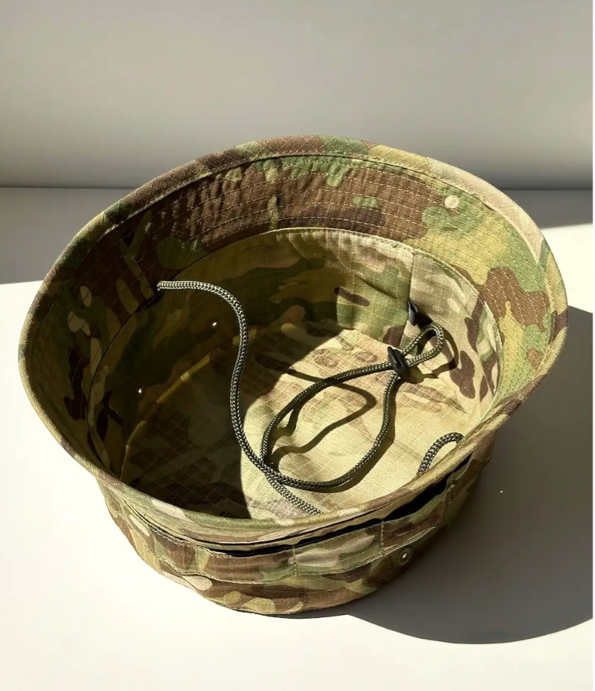 Multicam Tactical Boonie Hat Ripstop Short Brim MOLLE Size L Cap