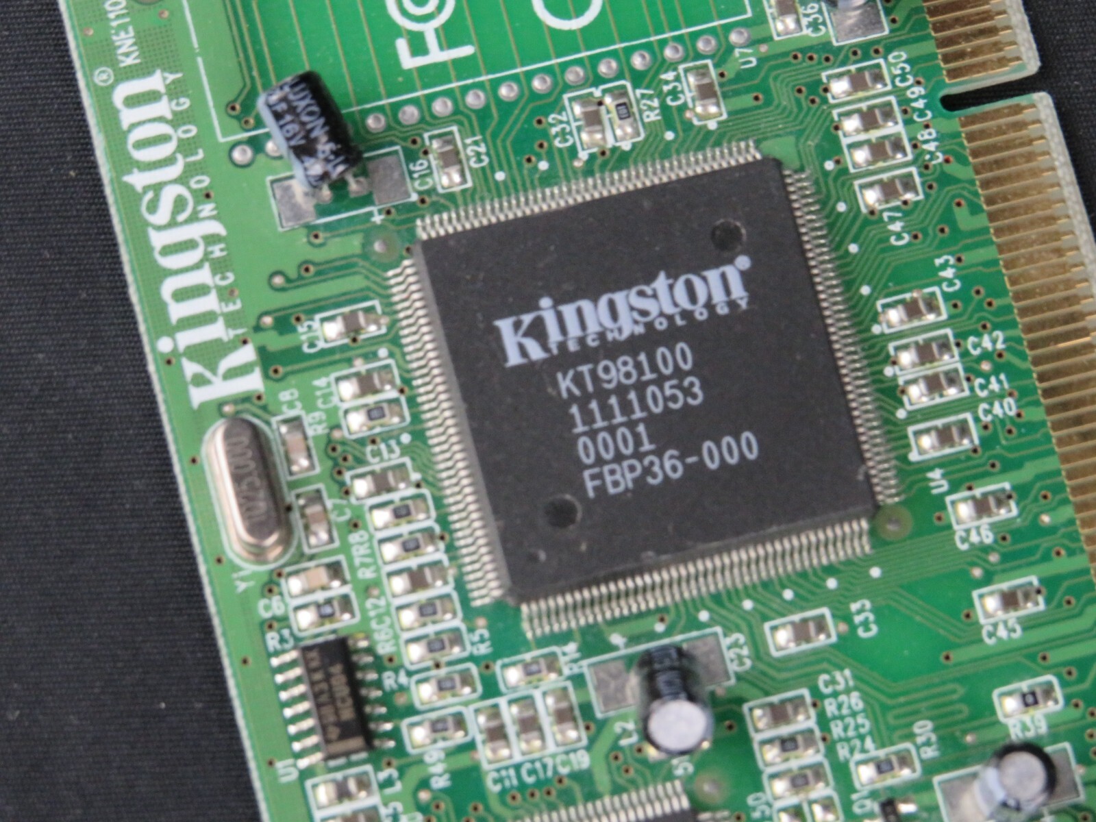 Kingston KNE110TX/100B PCI Ethernet Adapter - High Speed