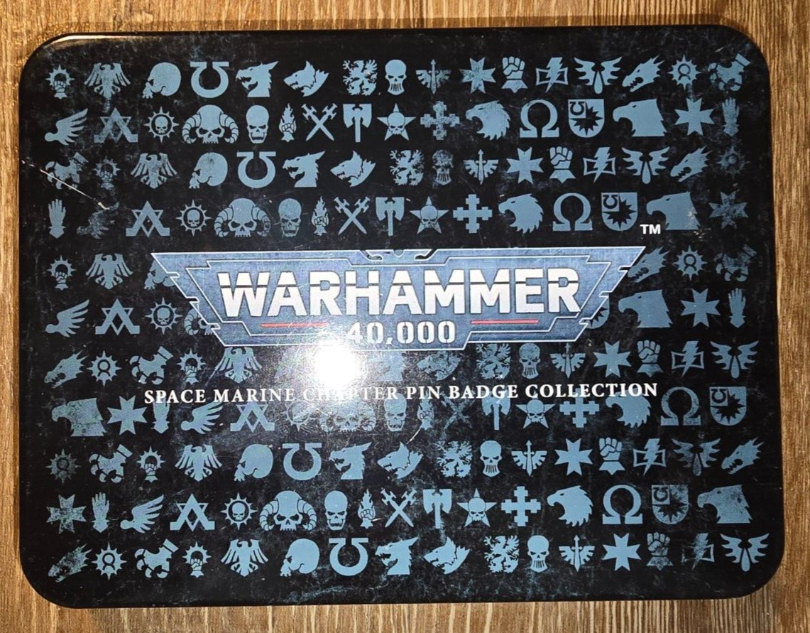 Warhammer 40,000 Space Marine Chapter Pin Badge Set Koyo 12 Badges New