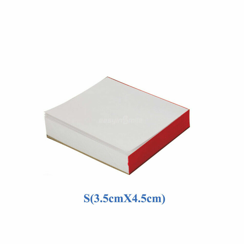 3Pad Disposable Dental Mixing Pads Paper/Poly Coated 2Side S/M/L Cementing Paper