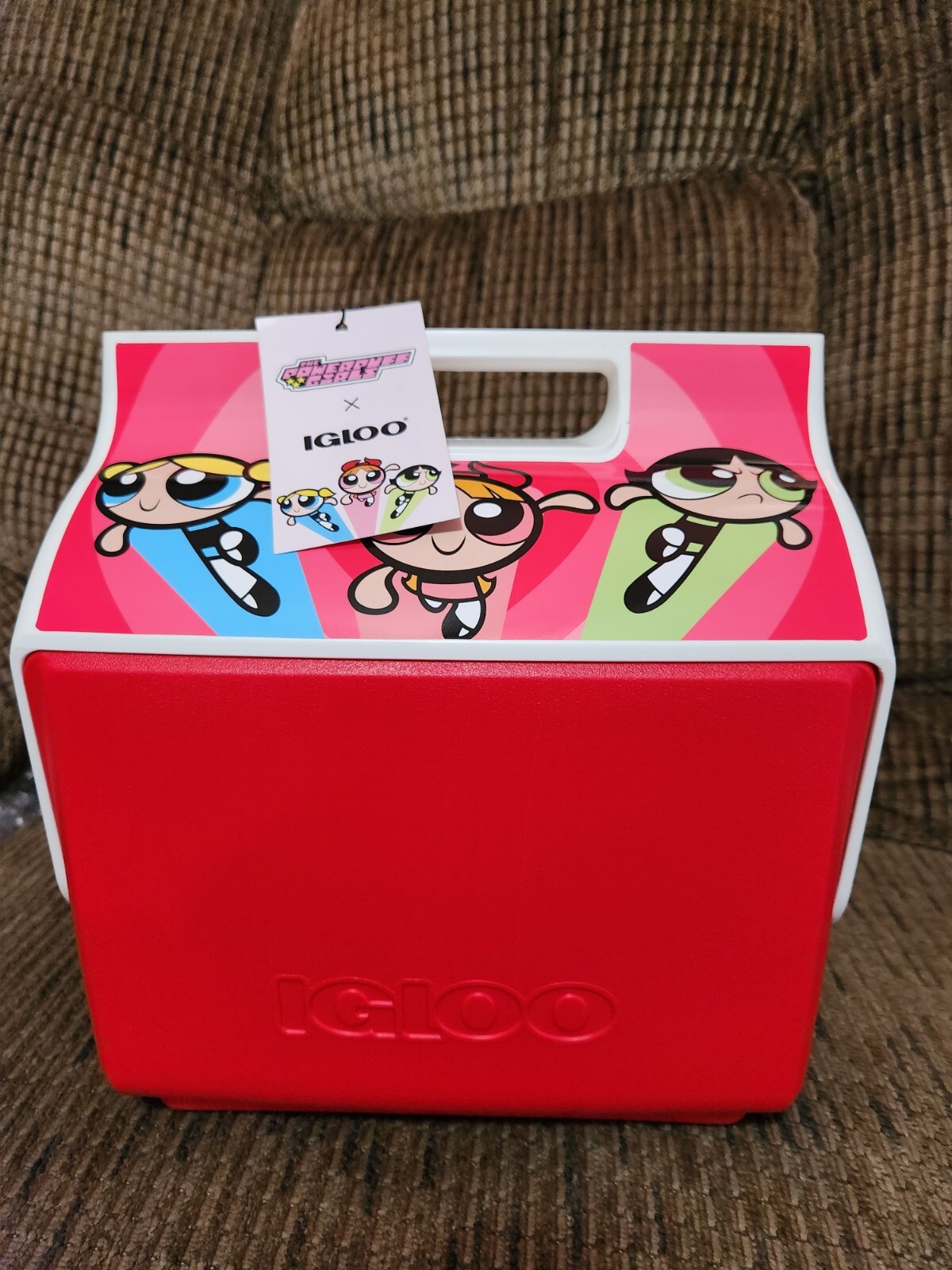 The Powerpuff Girls Igloo Cooler Little Playmate 7QT 9 Cans Blossoms Buttercup