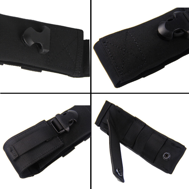 Tactical Flashlight Pouch Holster Case Belt Pouch Molle Organizer Pouch Mini Bag