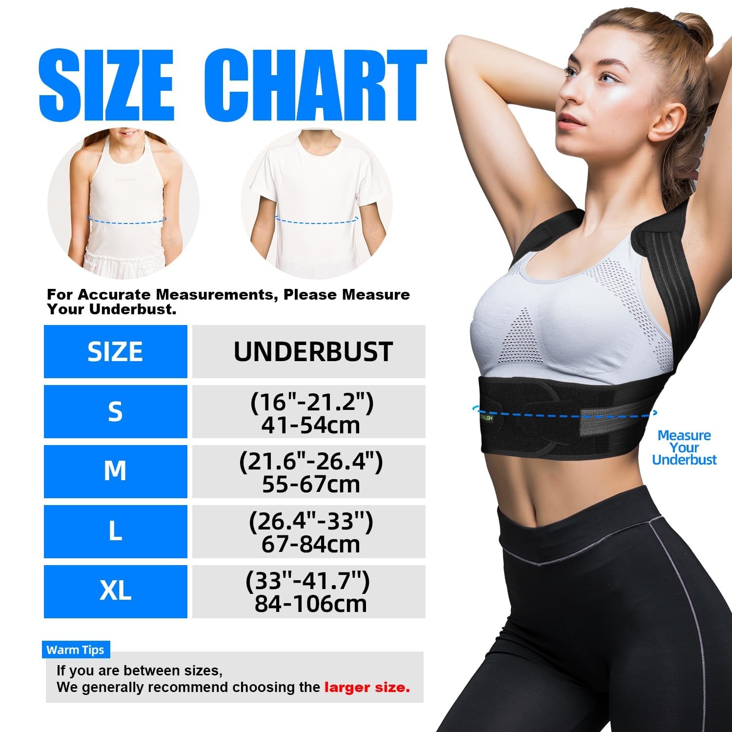 Posture Corrector for Kids Teenagers, Updated Adjustable Upper Back Posture B...