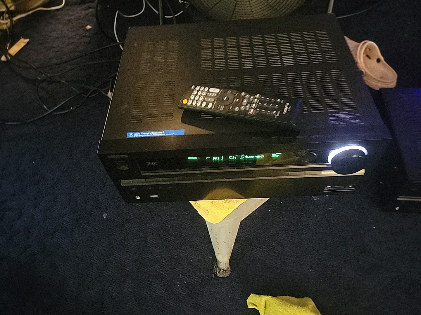 ONKYO AV RECEIVER MODEL TX-NR709