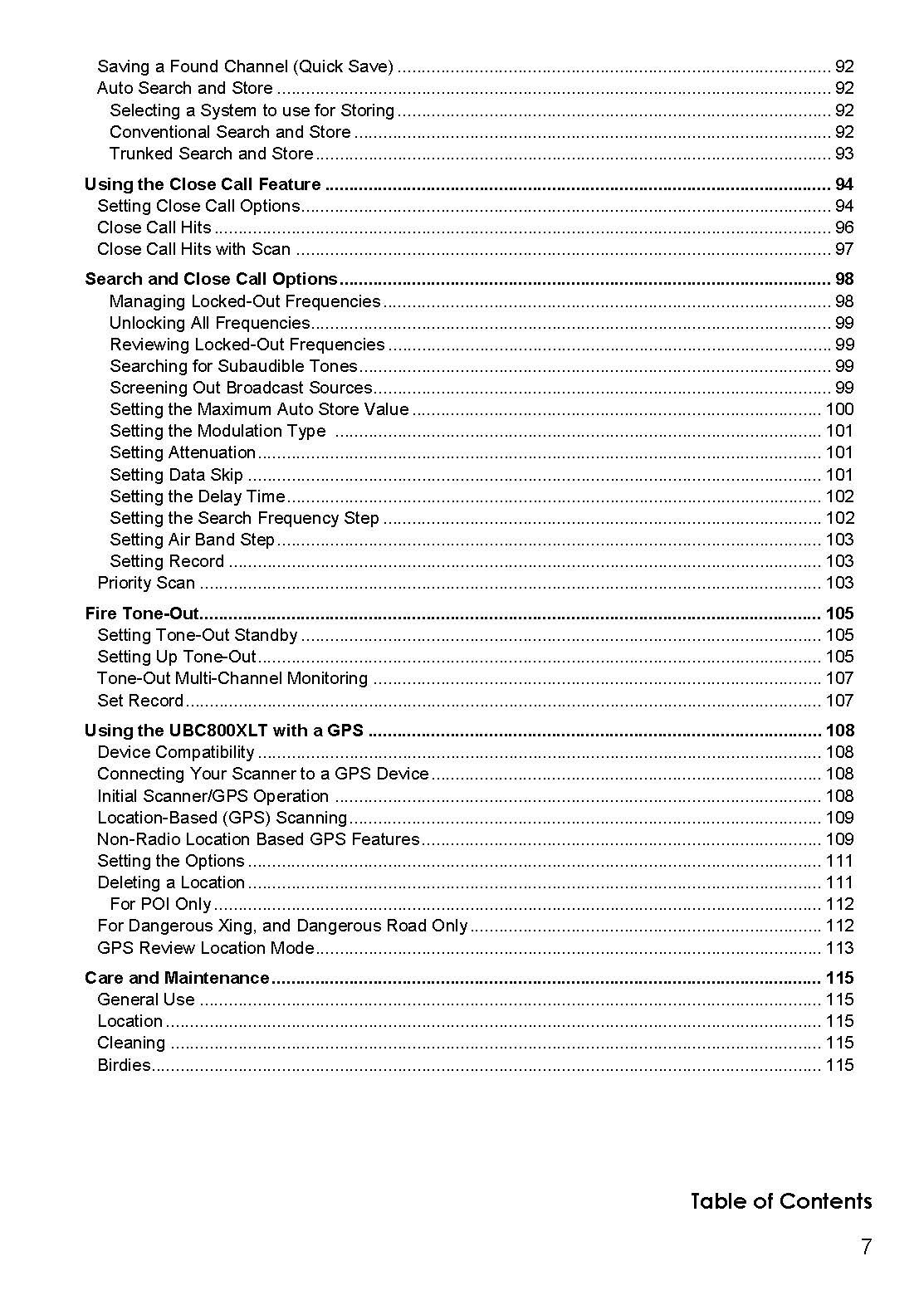 Uniden UBC800XLT Instructions Operating Manual User Guide COIL BOUND