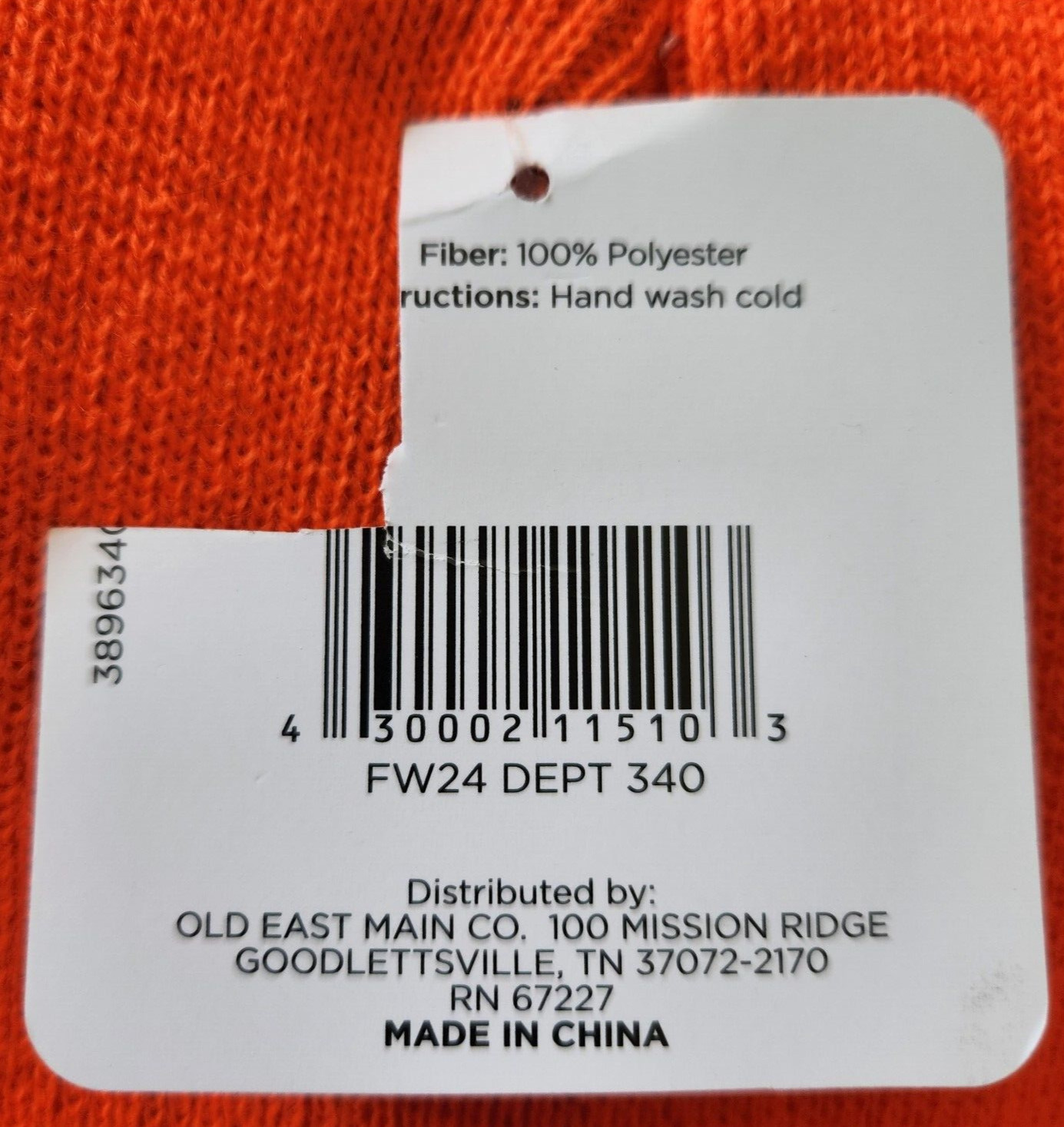 Mossy Oak Super Heavy Knit Hat Insulated Lined Hunting Beanie Fluorescent Orange