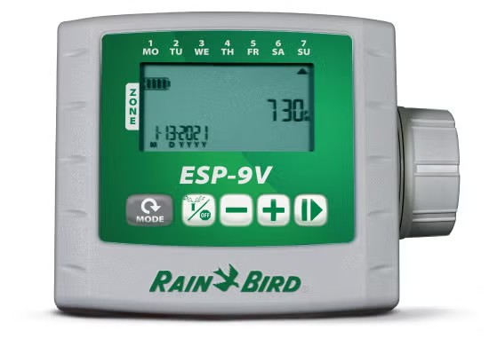 Rain Bird ESP9V 2Station Irrigation Controller Battery Operated