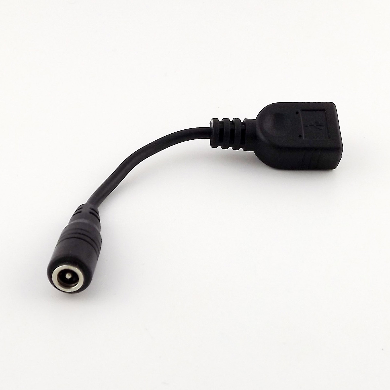 USB 2.0 Female To DC Tip 4.8x 1.7mm Female CCTV DC Power Adapter Converter Cable