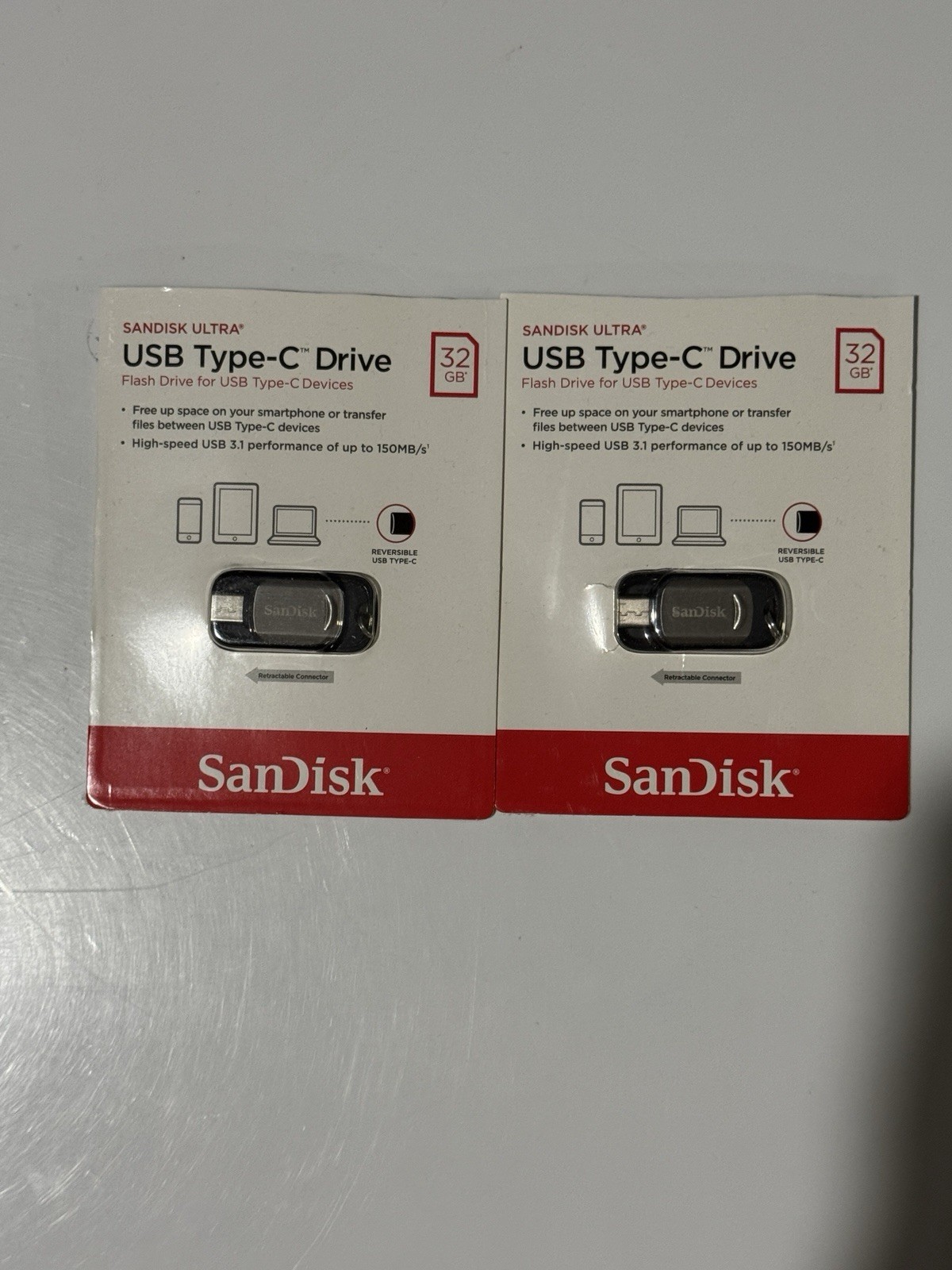 SanDisk Type-C Drive 2 Pack