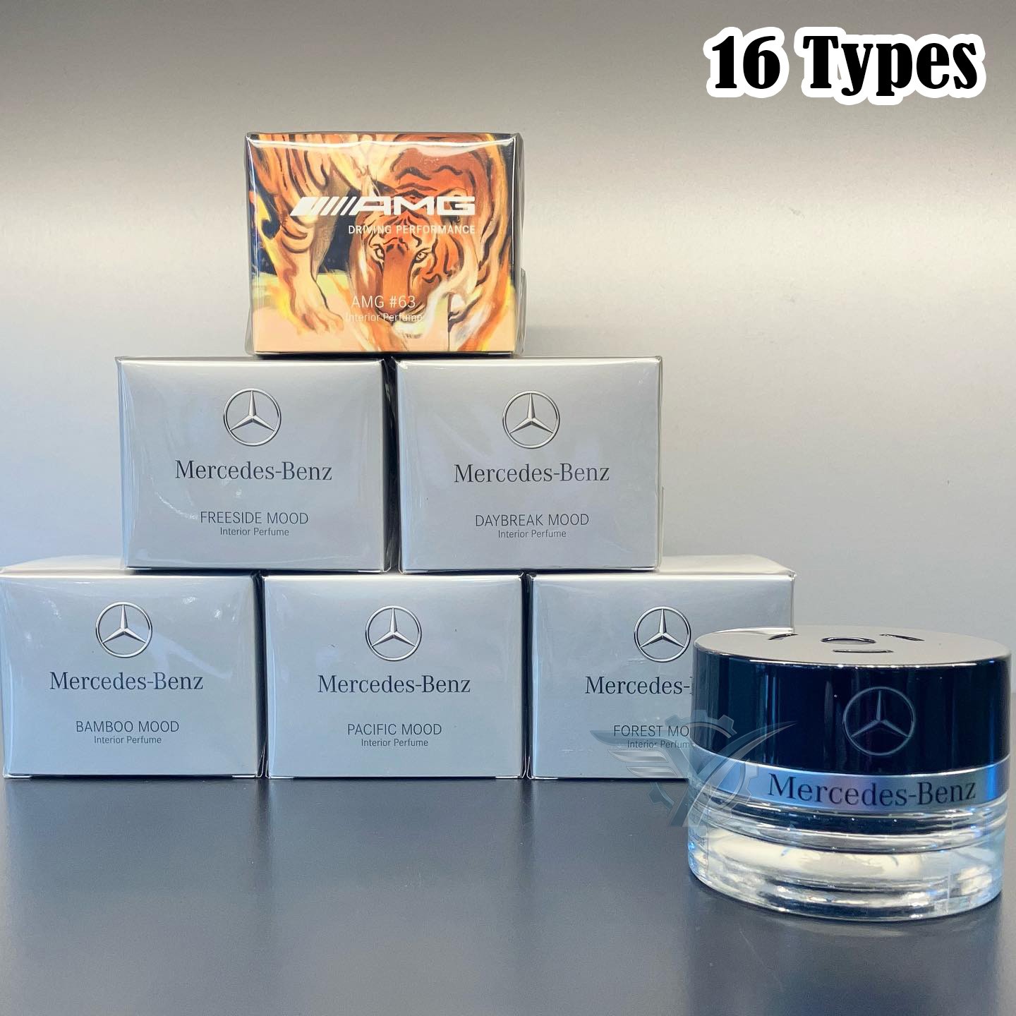 16 Types Mercedes Benz Cabin Fragrance Interior Perfume Scent Air Freshener 15ml