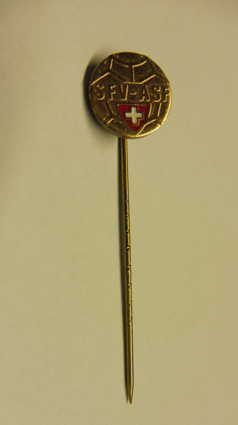 Anstecknadel Schweizer Fussballverband ca. 1980