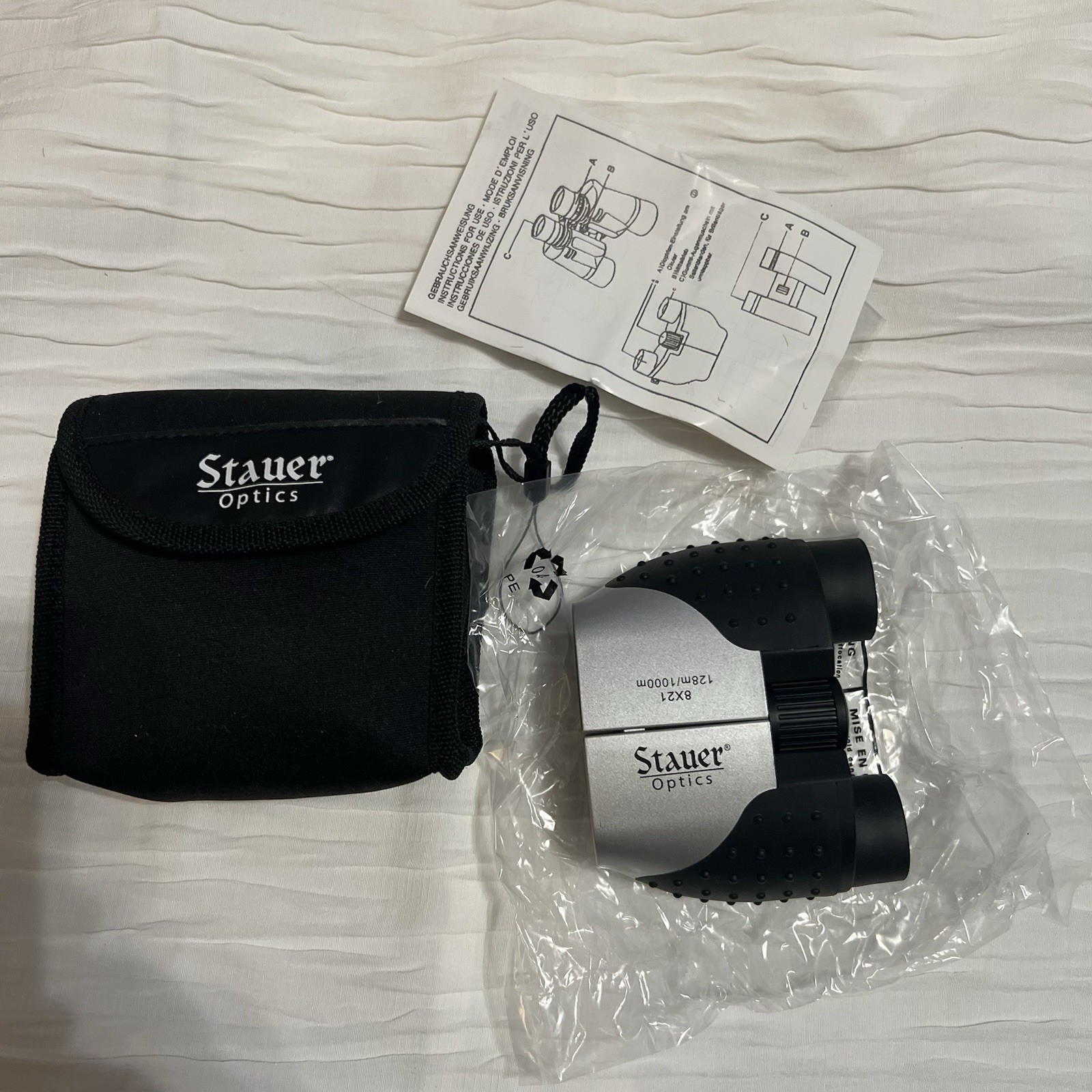 Mini Binoculars With Case