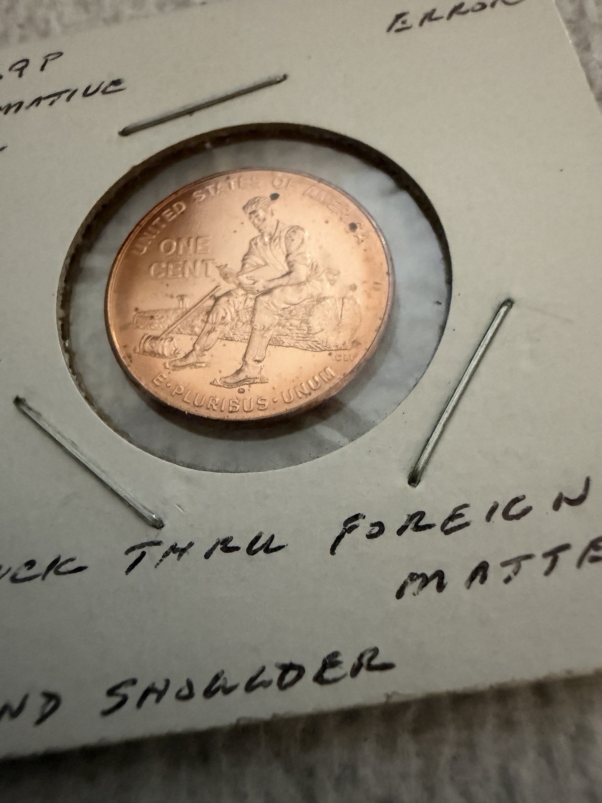 2009 P Formative Year Lincoln Penny (#3)