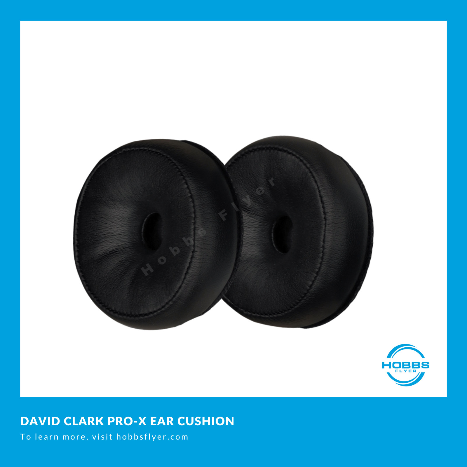 Leatherette Ear Seals for David Clark PRO-X Aviation Headset