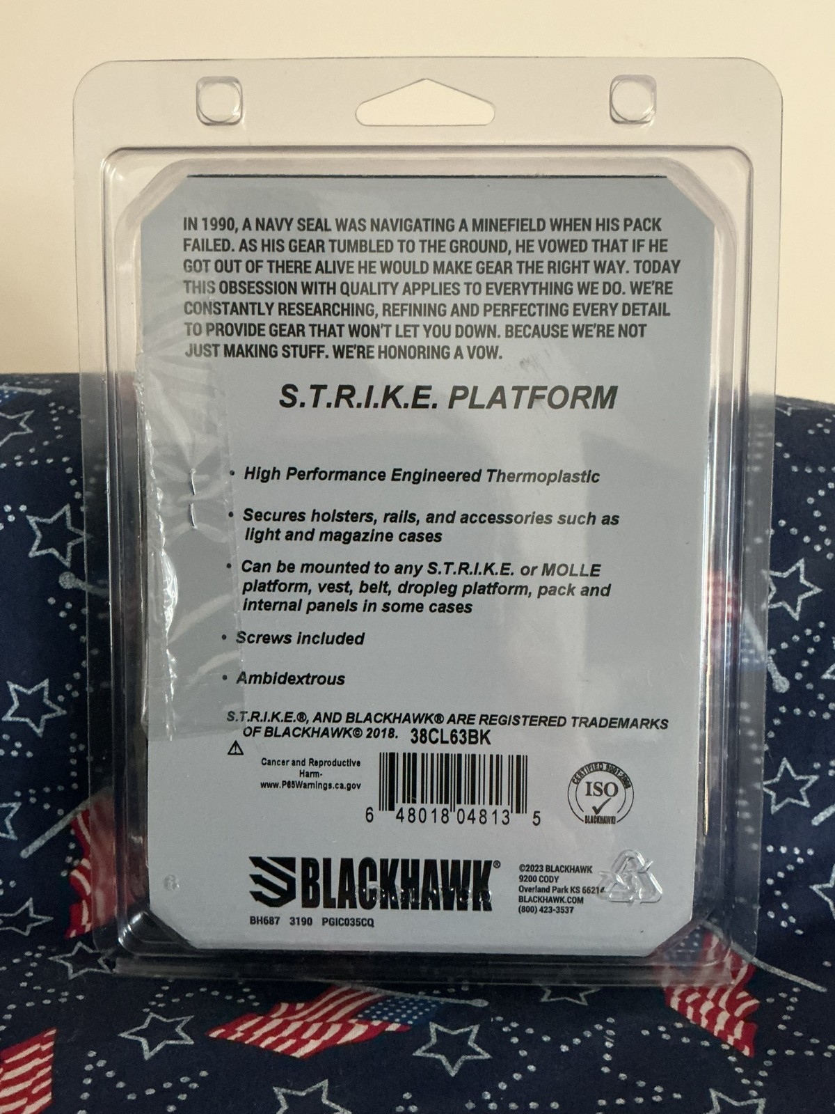 Blackhawk Serpa Strike Holster Platform BK (NIB)