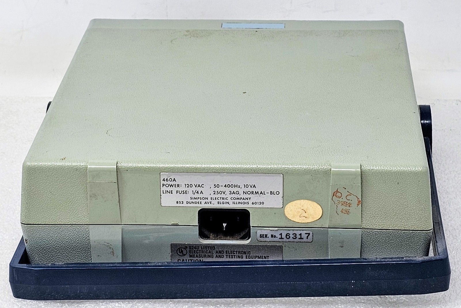 Simpson Digital Multimeter 460 Series 5 460A (No Test Leads)