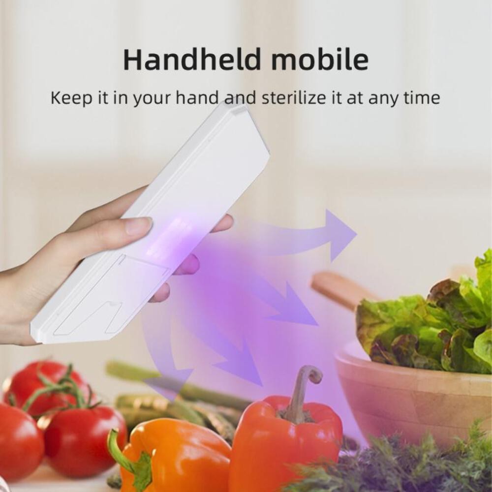 Portable Wireless Cell Phone and Mask UV Sanitizer Box XD011