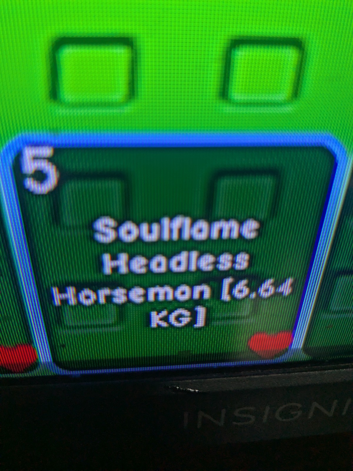 Soulflame Headless Horsemon Game Item Asset, Virtual Collectible, ID Number 5