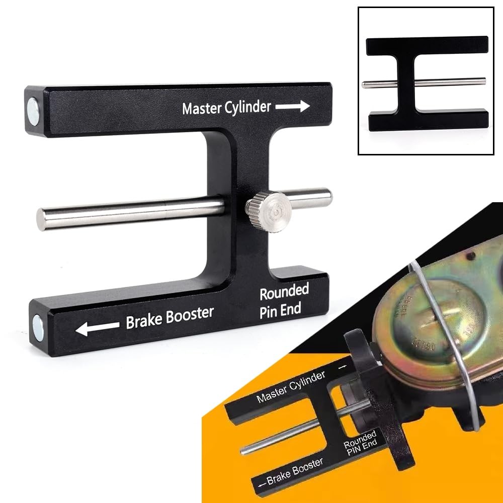 BARTOO Brake Adjustment Tool Booster Push Rod Master...