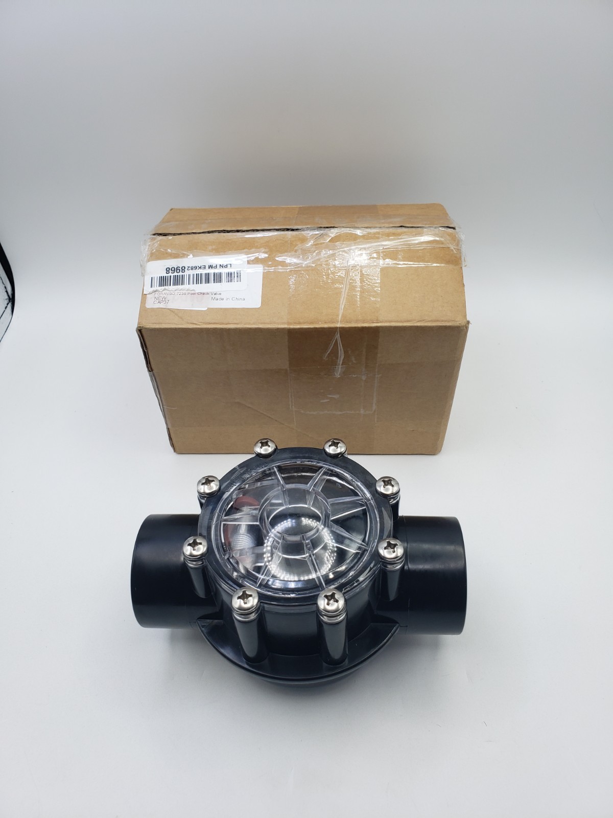 Swimming Pool Check Valve For Jandy 7235 180-Degree 1-1/2-Inch to 2-Inch Valve