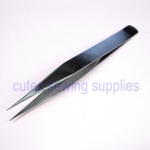 4-7/8" Stainless Steel Sharp Point Straight Tweezer