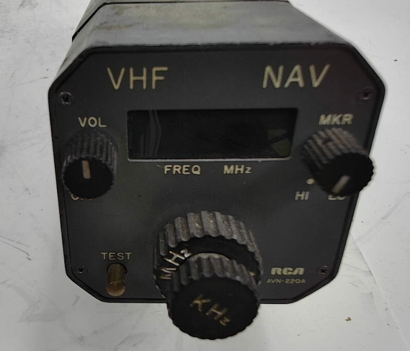 Receiver - VHF NAV System AVN-220A RCA MI-585073