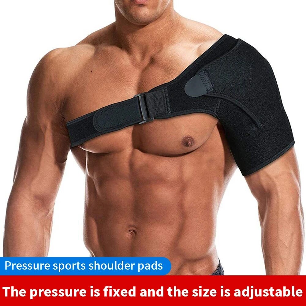Adjustable Orthopedic Shoulder Bandage Brace Therapy Back Shoulder Support Wrap